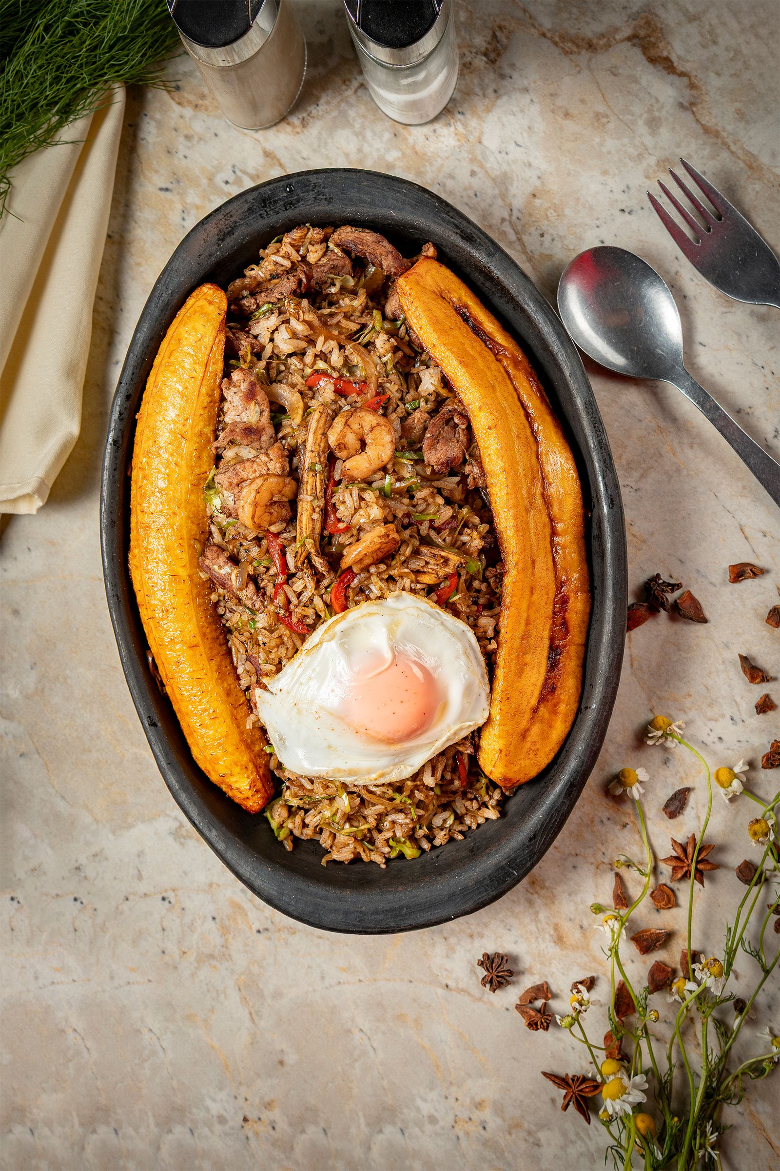Arroz cubano Casa de Banquetes Shaddai